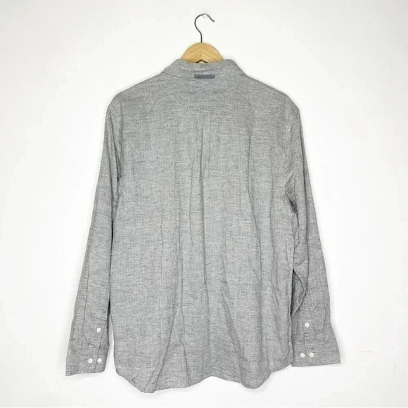 Carbon2Cobalt Men’s Long Sleeve Gray Button Up Shirt Size Large - Picture 7 of 7